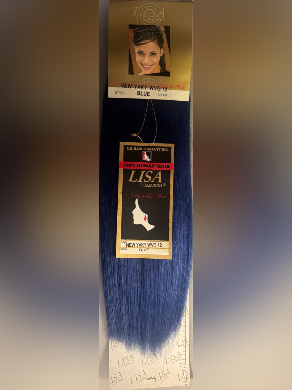 Lisa collection. 100% human hair. New yaky.